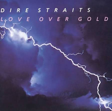 Pochette de Dire Straits ~ Album N°4 = Love over Gold (1982)