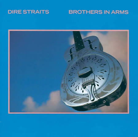 Pochette de Dire Straits ~ Album N°5 = Brothers in Arms (1985)